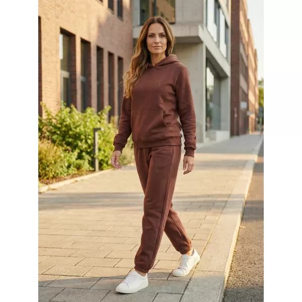  Dámska mikina ALTISPORT BYB/ALW002BY289 ČOKOLÁDOVO HNEDÁ 