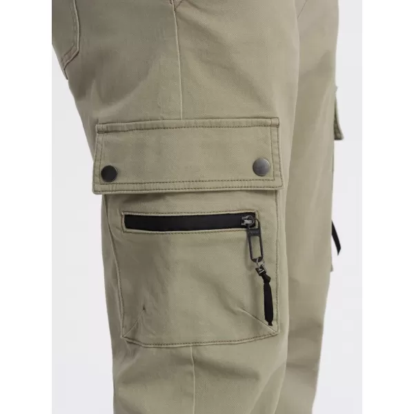  Pánske nohavice OMBRE om-pajo-0125 khaki 