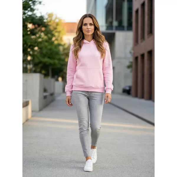  Dámska mikina ALTISPORT BYB/ALW002BY289 SVETLO RUŽOVÁ 