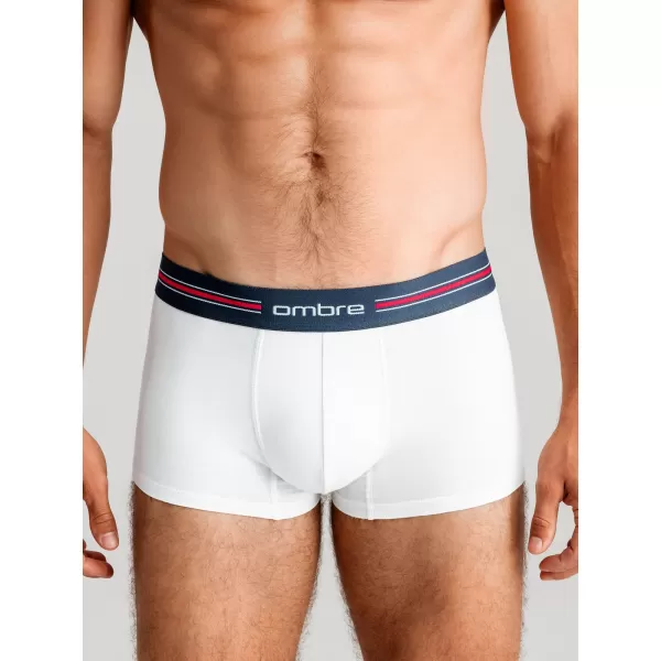  Pánske šortky OMBRE om-unbo-0109 3 balenie mix biele 