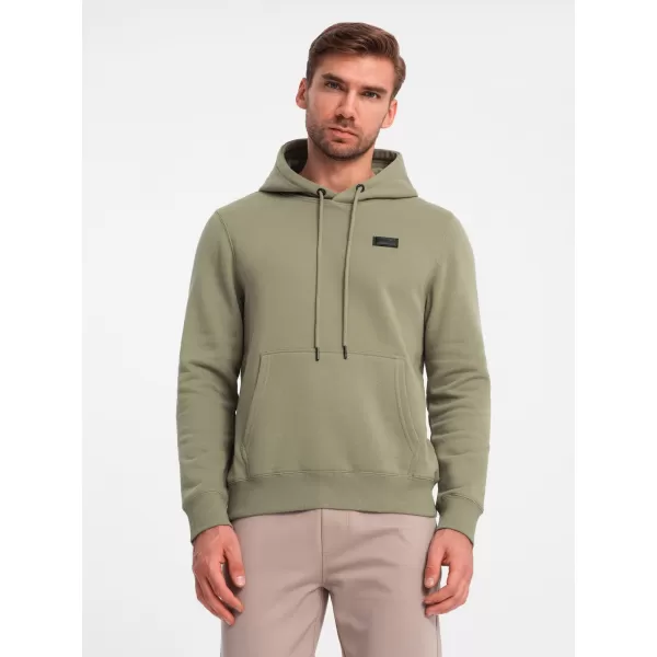  Pánska mikina OMBRE om-ssnz-0141 Olive 
