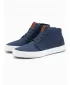Pánska OMBRE om-font-0156 Tmag Blue topánky