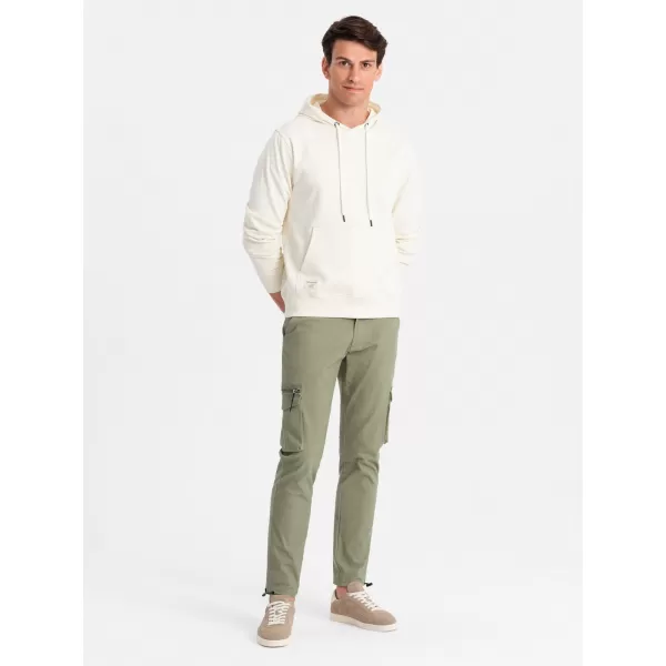  Pánske nohavice OMBRE om pacg-0196 Olive 