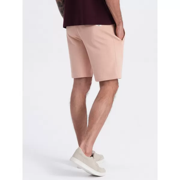  Pánske šortky OMBRE om-srbs-0139 prášok ružové 