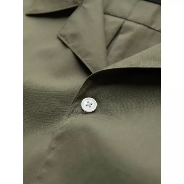  Pánska košeľa OMBRE om-shss-0168 khaki 