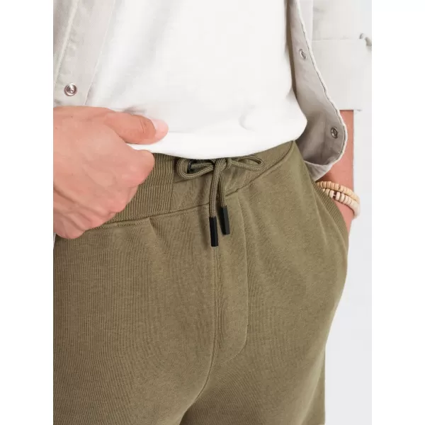  Pánske šortky OMBRE om-srbs-0149 Olive 