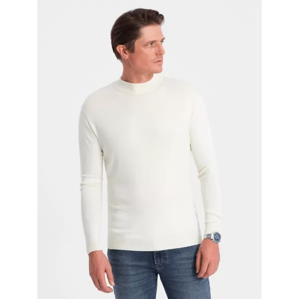  Pánsky sveter OMBRE OM-SWTN-0100 KRÉM 
