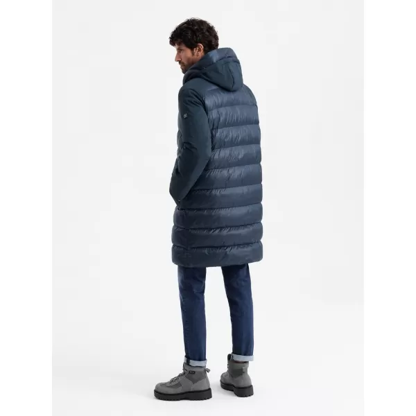  Pánska bunda OMBRE om-jalj-0165 NAVY MRUE 