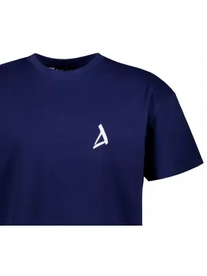 Pánske oversized tričko ALTISPORT BYB/ALM002BY102 TMAVO MODRÁ