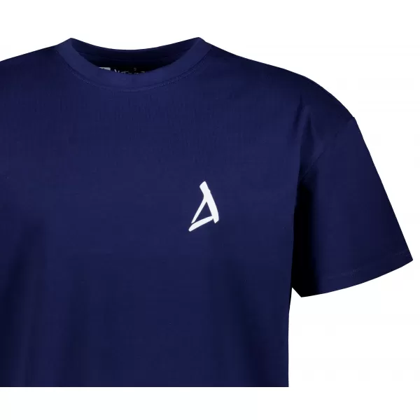  Pánske oversized tričko ALTISPORT BYB/ALM002BY102 TMAVO MODRÁ 