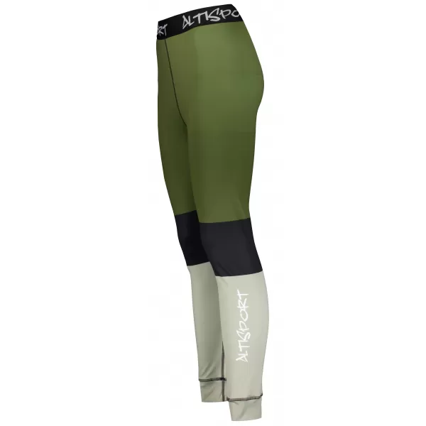  Dámske prémiové funkčné termo nohavice ALTISPORT VOJ/ALW051TER02 KAKI 