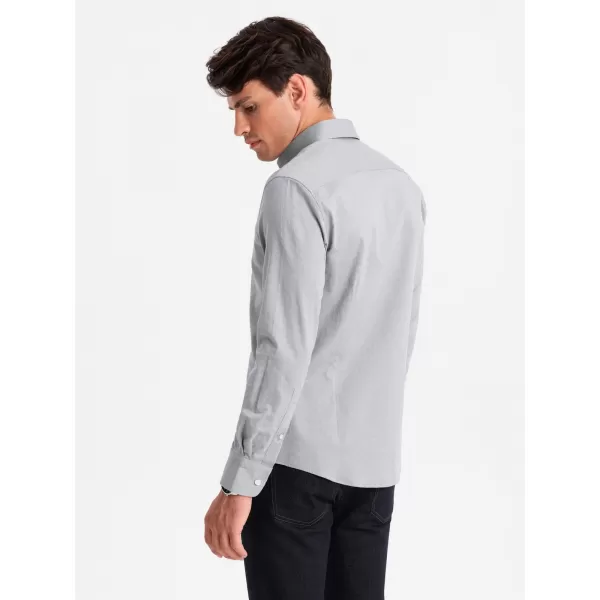  Pánske OMBRE om-shcs-0175 šedé 