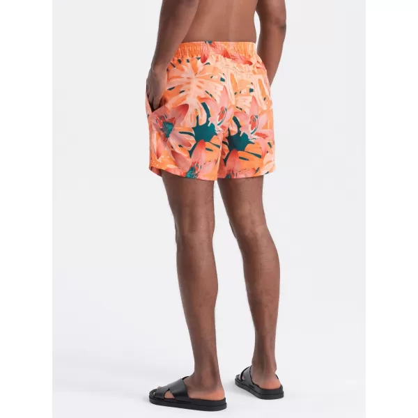  Pánske kúpajúce sa šortky OMBRE om-srbs-0140 ORANGE 
