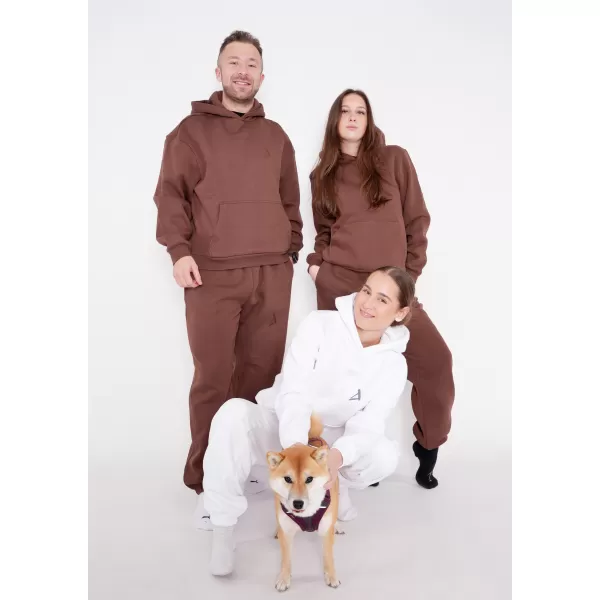  Dámske tepláky ALTISPORT BYB/ALW002BY291 ČOKOLÁDOVO HNEDÁ 