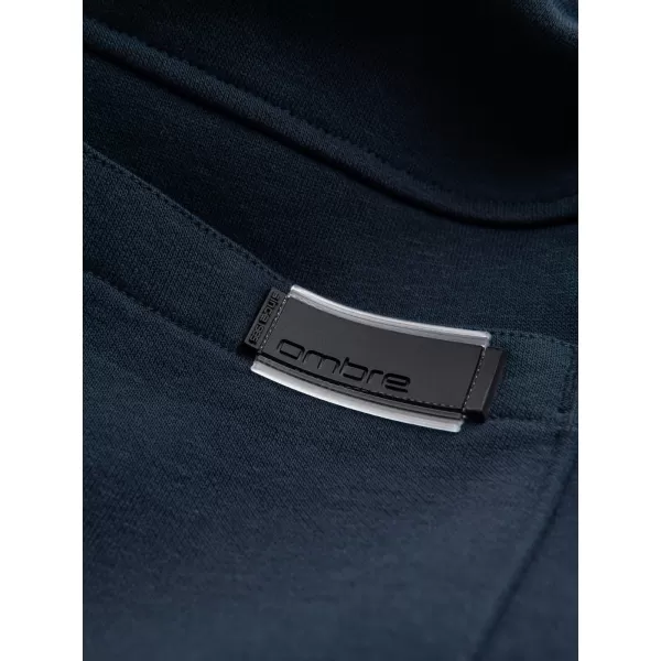  Pánske tepláky OMBRE om -pabs-0174 NAVY BLUE 