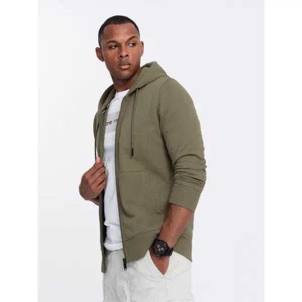  Pánska mikina OMBRE om-ssbz-0160 Olive 