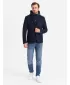 Pánska bunda OMBRE om-blzb-0133 NAVY BLUE