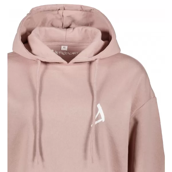  Dámska mikina z organickej bavlny ALTISPORT BYB/ALW002BY183 STARORUŽOVÁ 