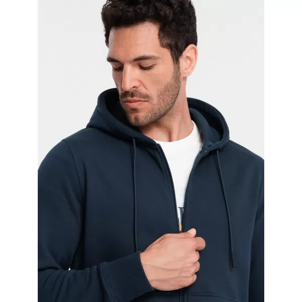 Pánska mikina OMBRE om-ssbz-0160 Navy modrá 