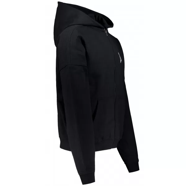  Pánska mikina na zips z 90. rokov ALTISPORT BYB/ALM002BY254 ČIERNA 