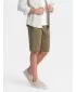 Pánske šortky OMBRE om-srbs-0149 Olive