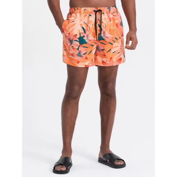  Pánske kúpajúce sa šortky OMBRE om-srbs-0140 ORANGE 
