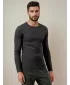 Pánsky sveter DSTREET wx2293 TMAVO ŠEDÁ