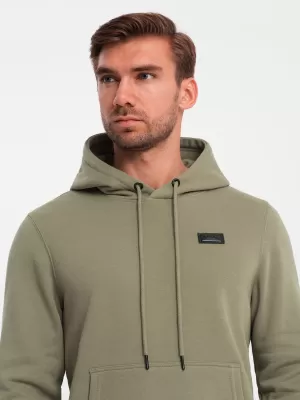 Pánska mikina OMBRE om-ssnz-0141 Olive