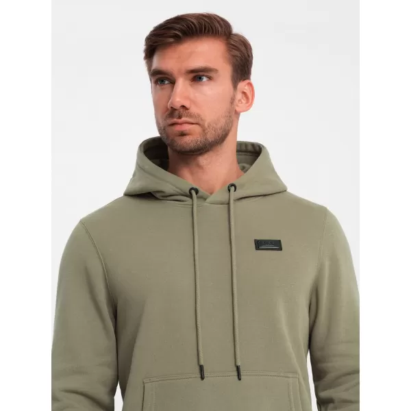  Pánska mikina OMBRE om-ssnz-0141 Olive 