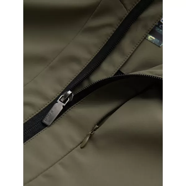  Pánska OMBRE om-janp-0149 Olive bunda 