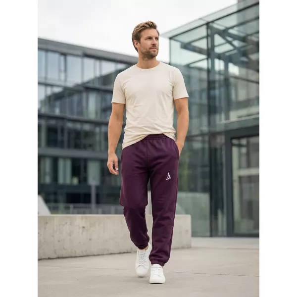  Pánske tepláky ALTISPORT BYB/ALM002BY286 BORDOVÁ 