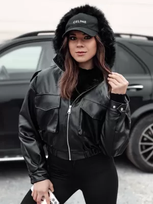 Dámska bunda DSTREET SOFTREBEL TY4762 ČIERNA