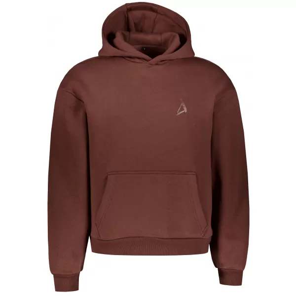  Pánska mikina ALTISPORT BYB/ALM002BY284 ČOKOLÁDOVO HNEDÁ 