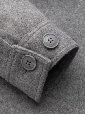 Pánska OMBRE om-janp-0199 šedá bunda
