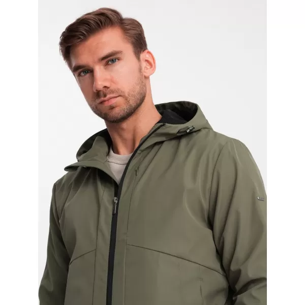  Pánska OMBRE om-janp-0149 Olive bunda 