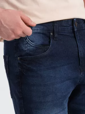 Pánske šortky OMBRE om-srds-0145 tmavo modrá