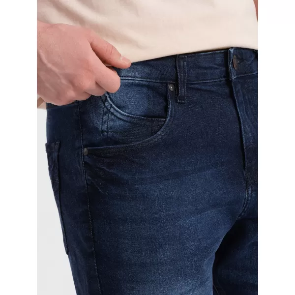  Pánske šortky OMBRE om-srds-0145 tmavo modrá 