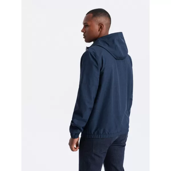  Pánska bunda OMBRE om-janp-0136 NAVY MRUE 