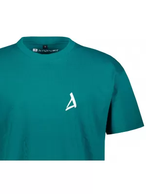 Pánske oversized tričko ALTISPORT BYB/ALM002BY102 PETROLEJ
