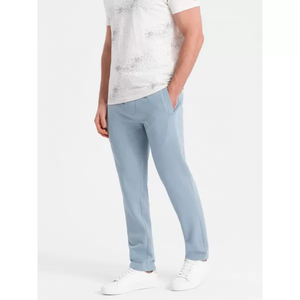  Pánske tepláky OMBRE om -pabs-0206 svetlo modrá 