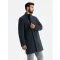 Pánsky kabát OMBRE om-cowc-0120 Navy BLUE