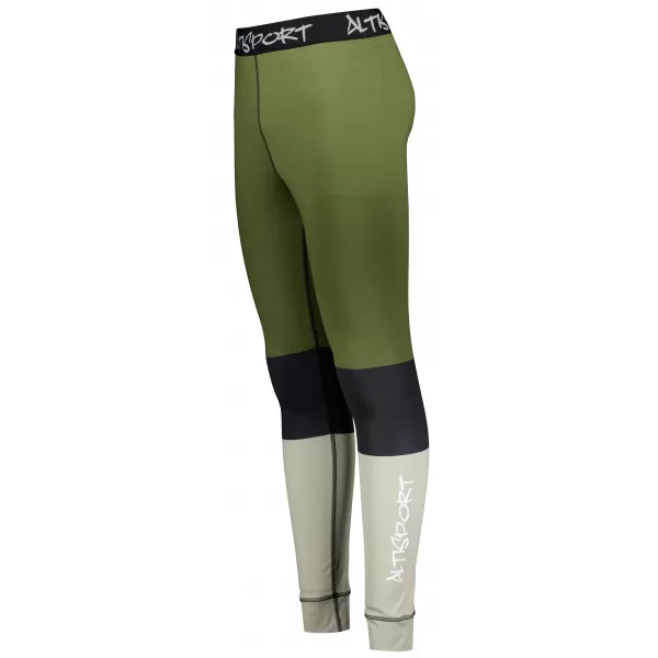  Prémiové pánske funkčné termo nohavice ALTISPORT VOJ/ALM051TER02 KAKI 