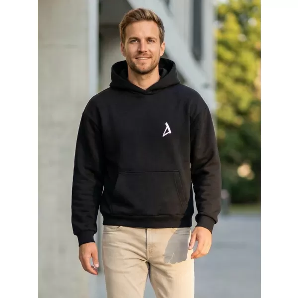  Pánska mikina ALTISPORT BYB/ALM002BY284 ČIERNA 