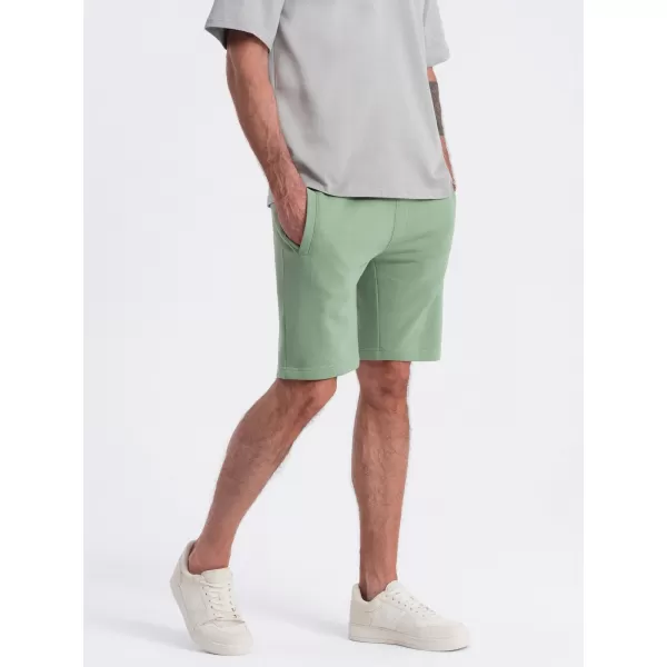  Pánske šortky OMBRE om-srbs-0139 zelené 