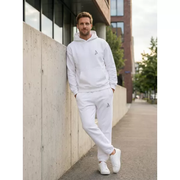  Pánske tepláky ALTISPORT BYB/ALM002BY286 BIELA 