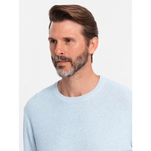  Pánsky sveter OMBRE om -sw -0142 modrá 