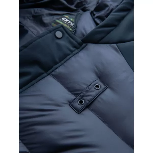  Pánska bunda OMBRE om-jalj-0165 NAVY MRUE 