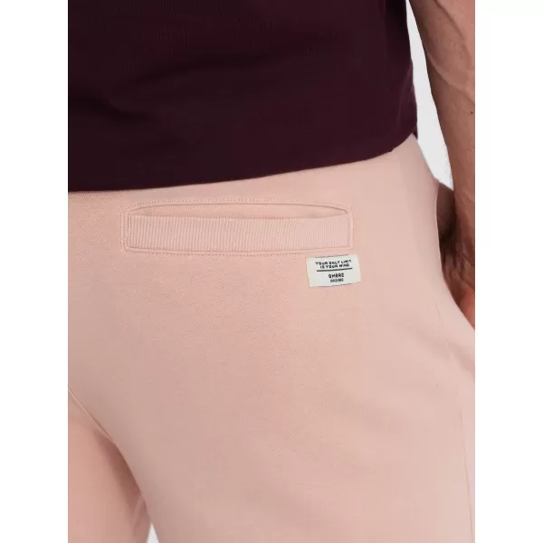  Pánske šortky OMBRE om-srbs-0139 prášok ružové 