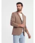 Pánska bunda OMBRE om-blzb-0127 tmavá béžová