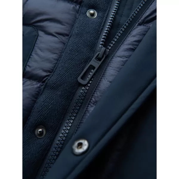  Pánska bunda OMBRE om-jalj-0165 NAVY MRUE 